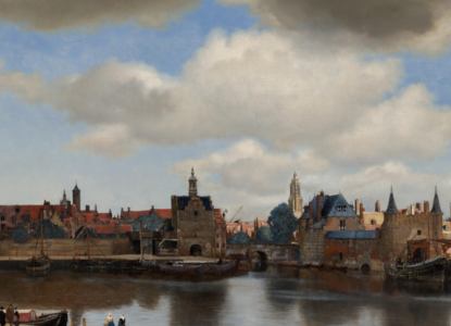 Gezicht op Delft van Vermeer artikel c Rijksmuseum