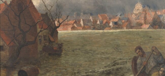 Constantin Meunier, Overstroming van Leuven in 1891, ca. 1891-1900 article