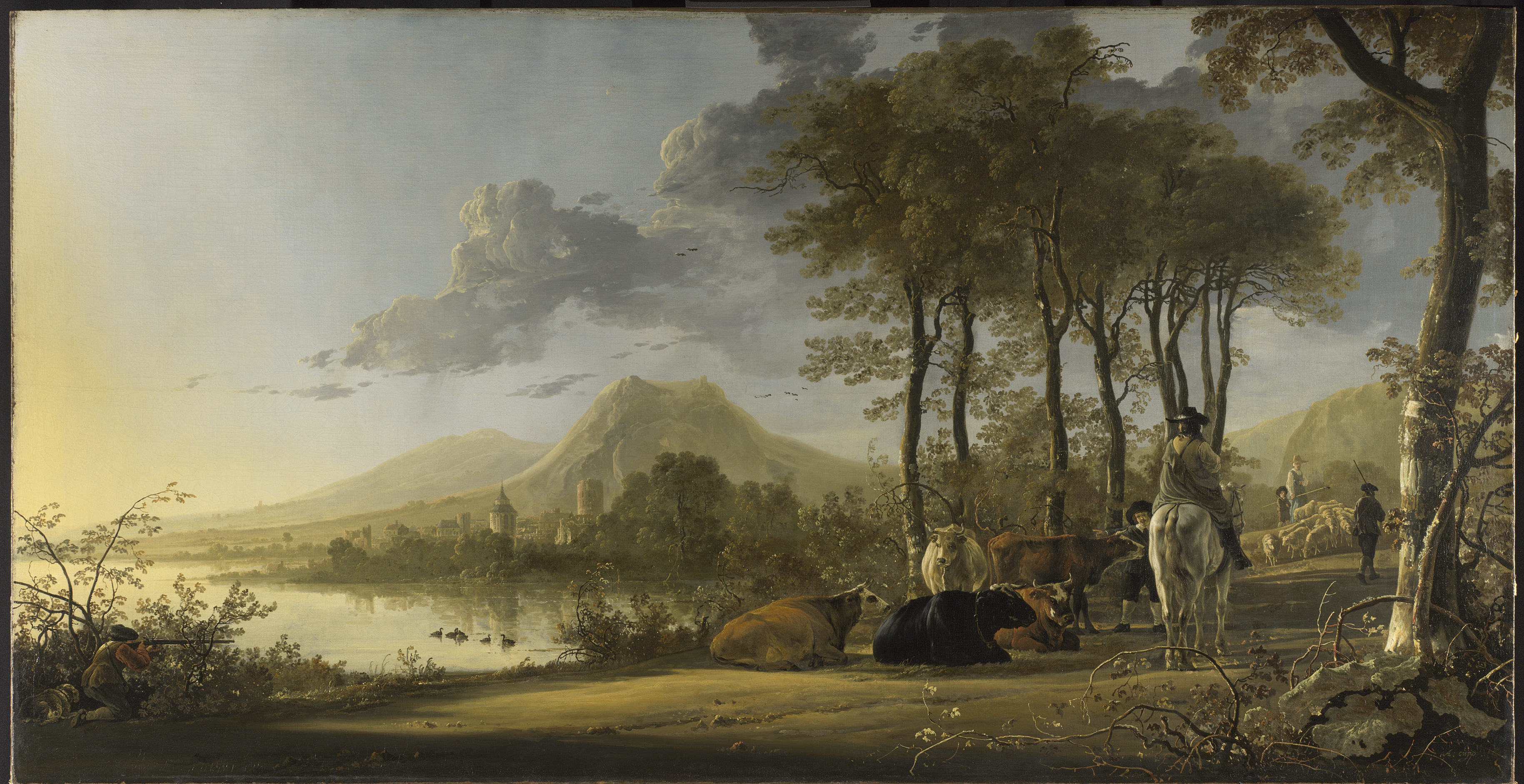 Afb 1 Aelbert Cuyp River Landscape with NG 6522