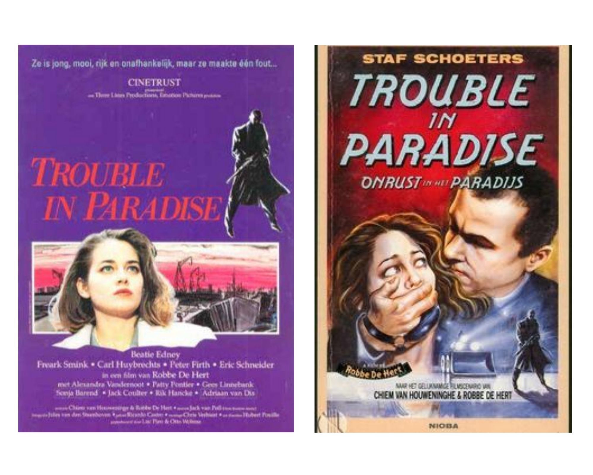 Trouble in paradise affiches
