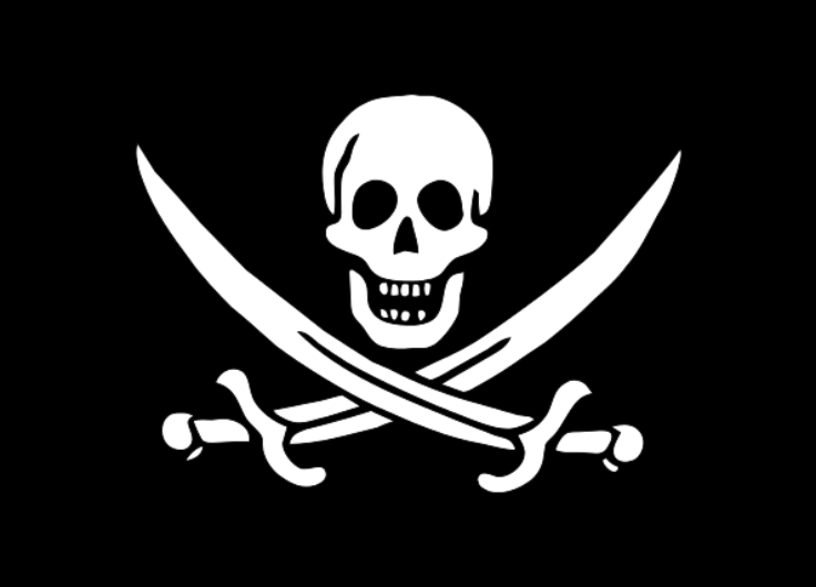 Pirate Flag of Jack Rackham svg