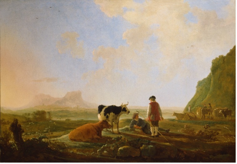 Afb 3 Aelbert Cuyp Herders met koeien ca 1645 1014 x 1458 cm Londen Dulwich Gallery 2