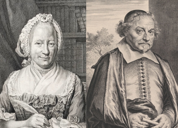 Vondel en Lucretia van Merken