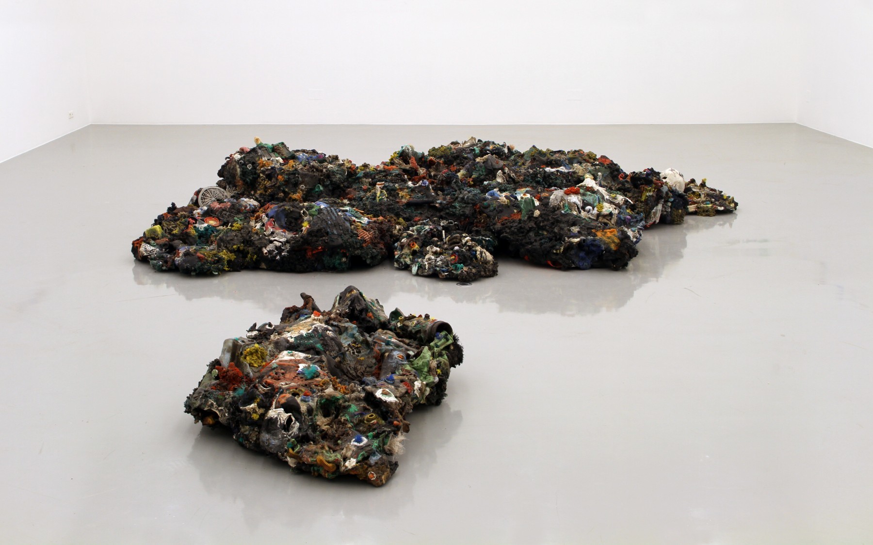 Maarten Vanden Eynde Plastic Reef Installation view FRAC Lorraine Metz 2014 photo credit c Maarten vanden Eynde