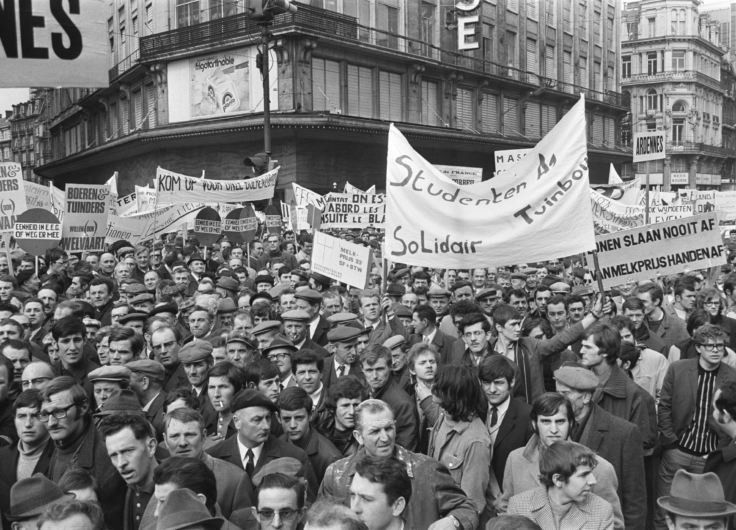 1 Boerenbetoging massa volk