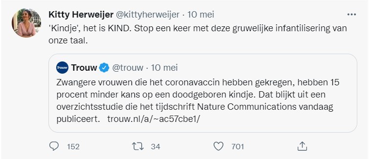 Tweet kindje