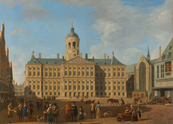 1 BEELD Stadhuis op de dam Berckheyde