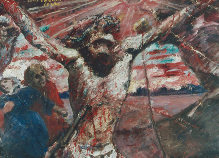 LOVIS CORINTH DER ROTE CHRISTUS CC BY SA BSTGS 12383