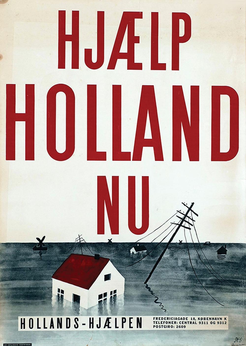 Afbeelding 10 Poster Hjaelp Holland nu