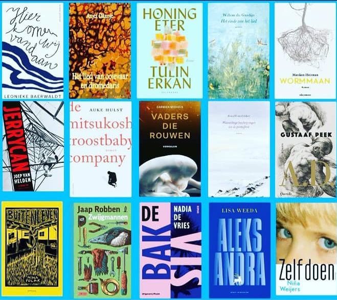 Longlist Boekenbon literatuurprijs