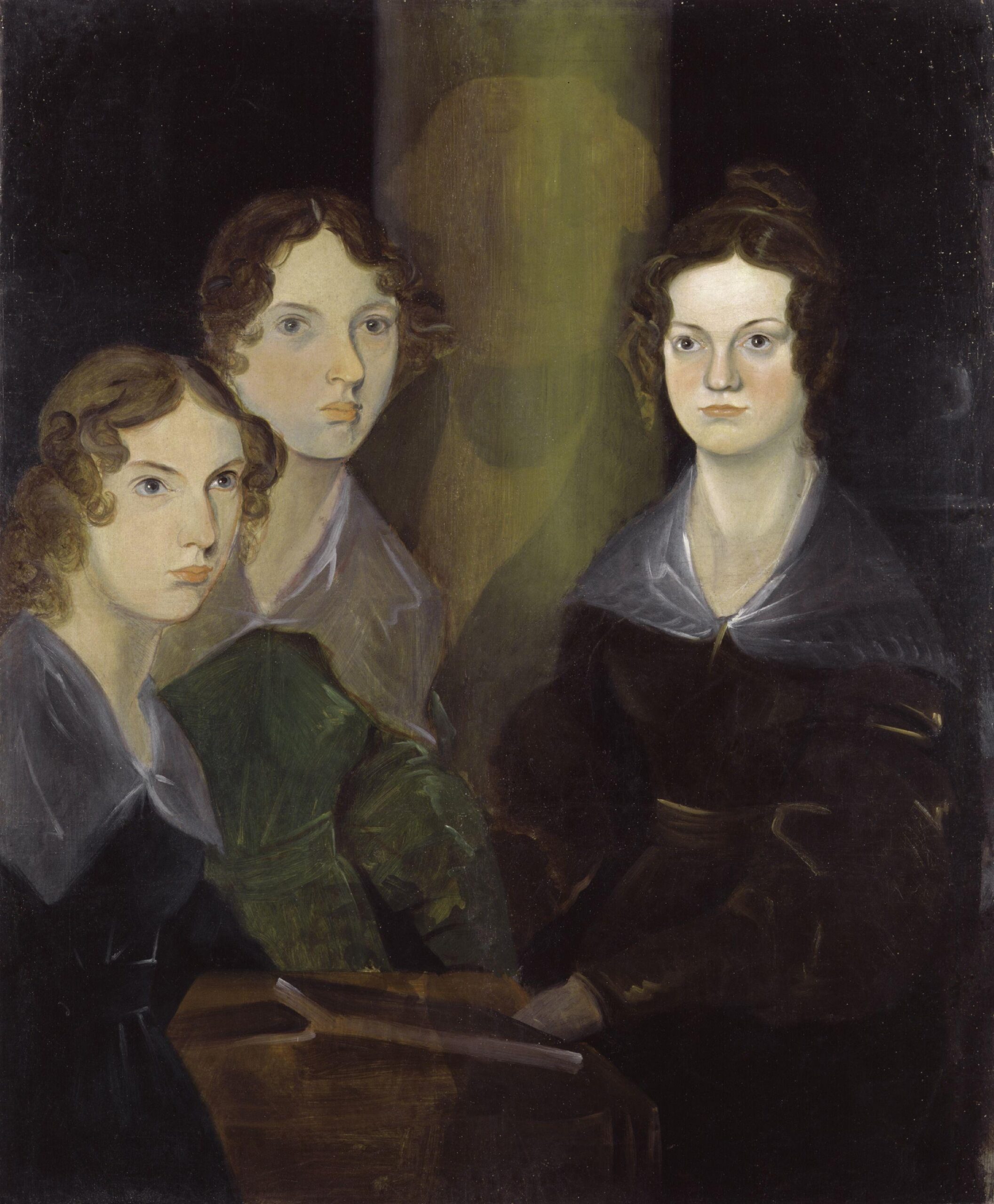 1 schilderij Brontë zussen