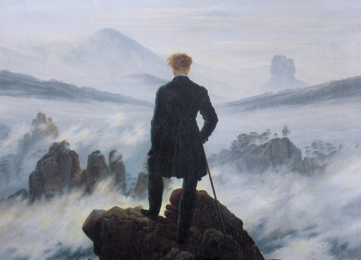 Caspar David Friedrich Wanderer above the sea of fog