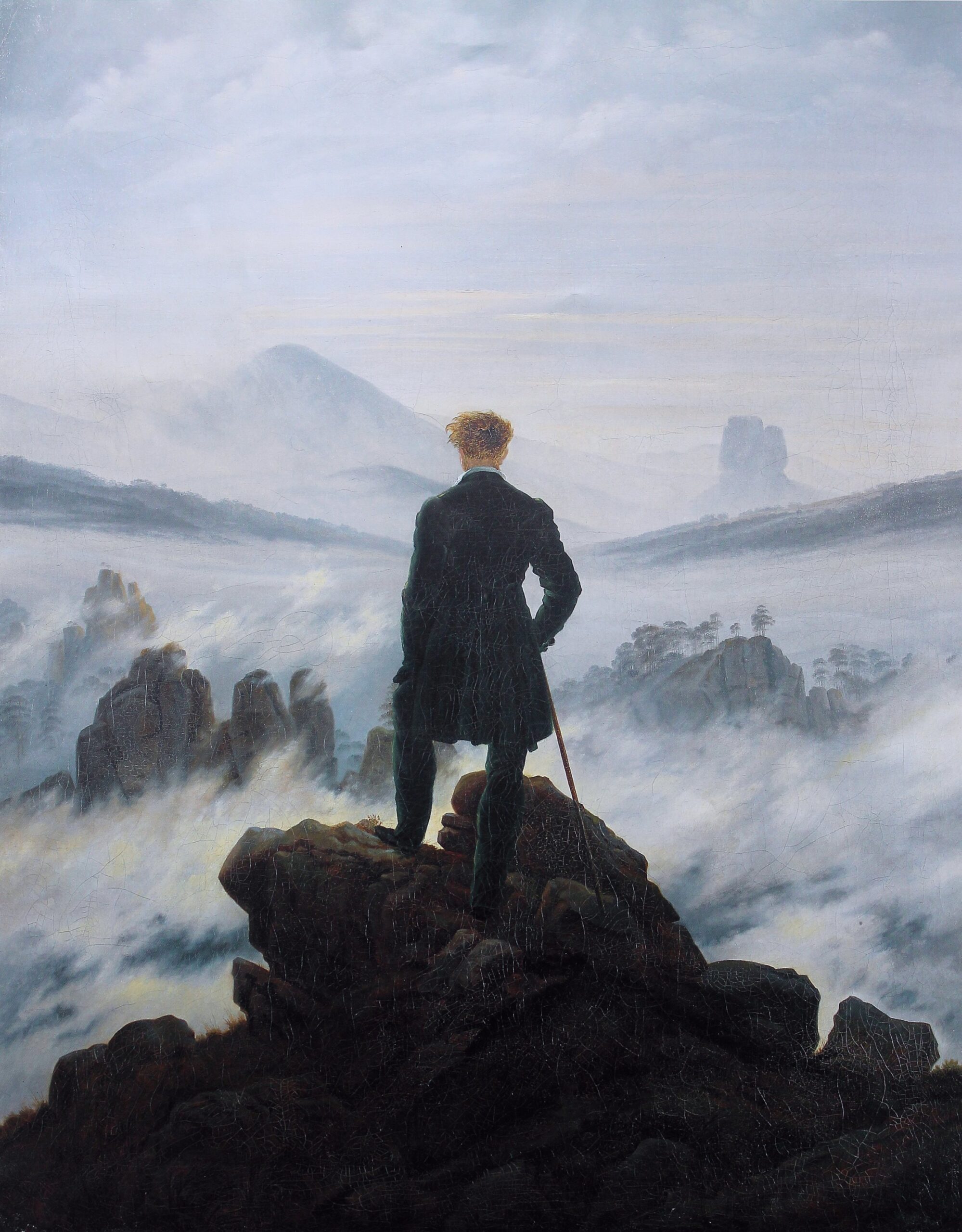 Caspar David Friedrich Wanderer above the sea of fog