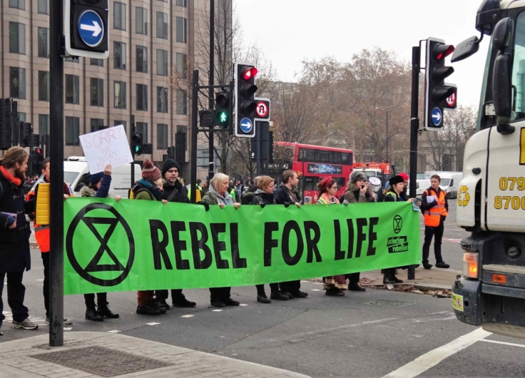 London November 23 2018 19 Extinction Rebellion Protest Tower Hill