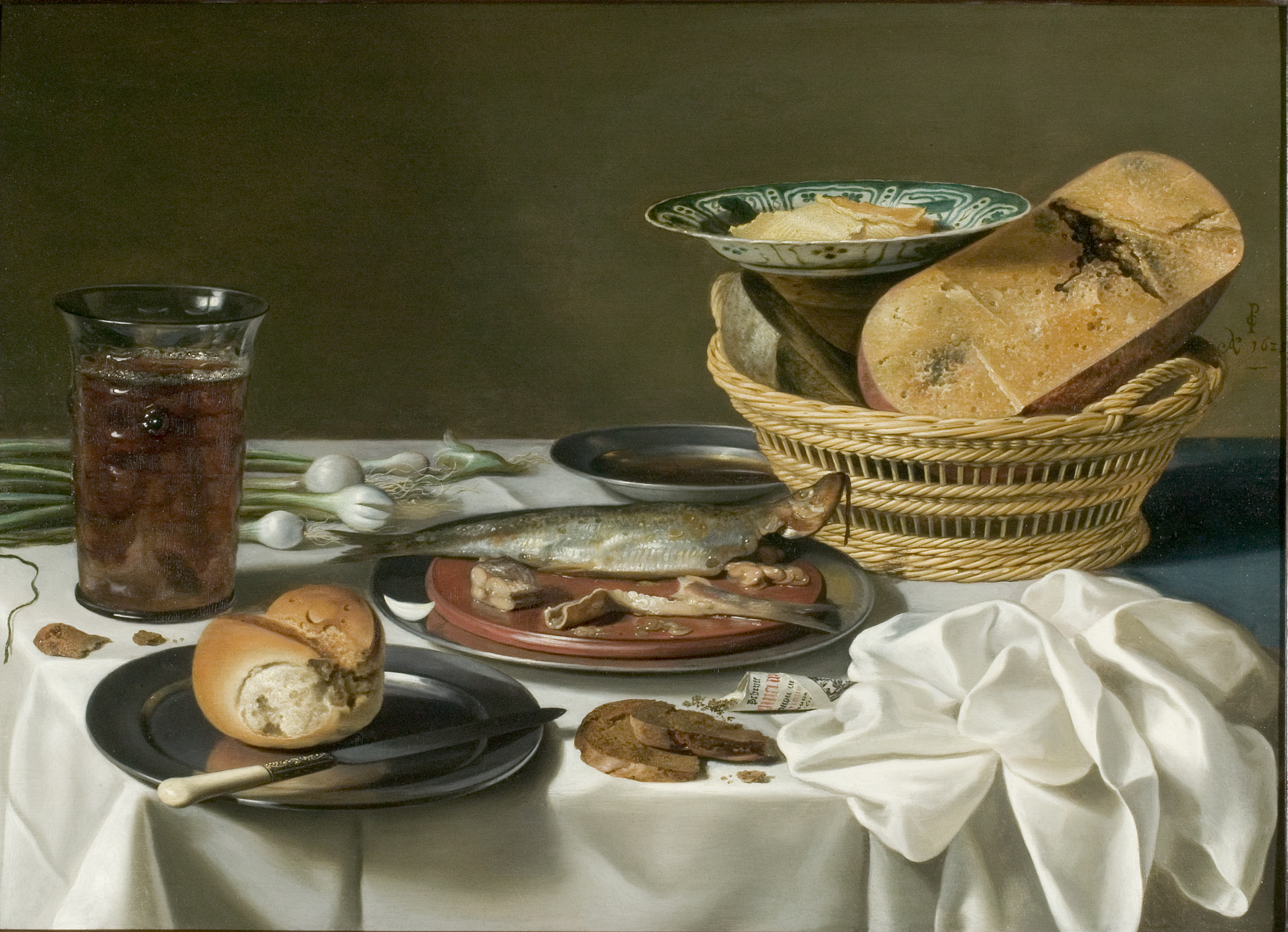 10 Pieter Claesz Ontbijtstilleven 1625