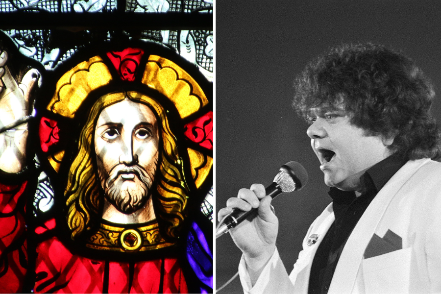 Christus en Hazes c Magda Ehlers en Hans van Dijk