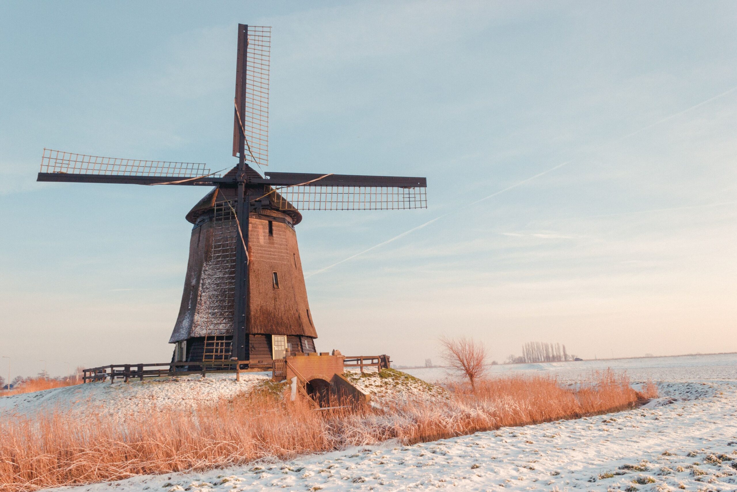 3 Windmolen in de polder c Uitbundig Unsplash