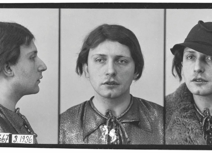 4 Gerechtelijke identiteitsfoto van Fritz Kitzing in 1936 Coll Landesarchiv Berlin