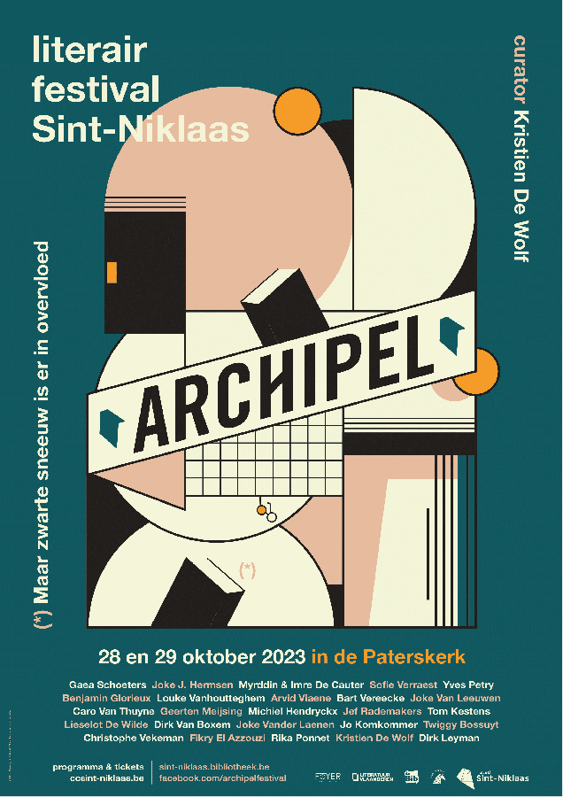 Archipel 23 affiche voorstel met namen 1