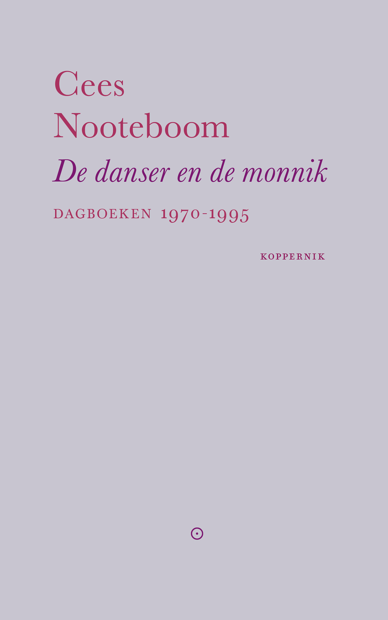 Voorkant Cees Nooteboom De danser en de monnik groot