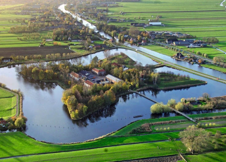 7 Luchtfoto Fort Wierickerschans Bodegraven aangepast