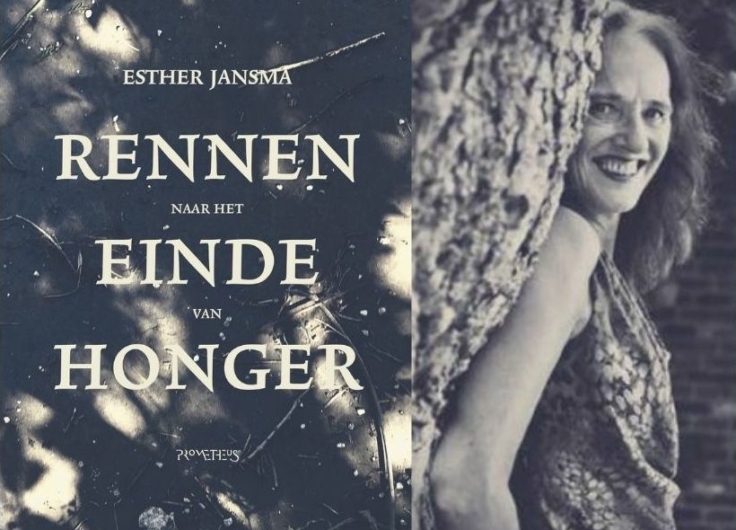 Esther Jansma rennen naar het einde van honger