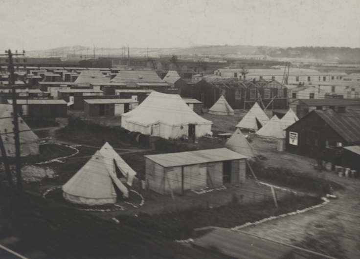 Etaples camp britannique 1916