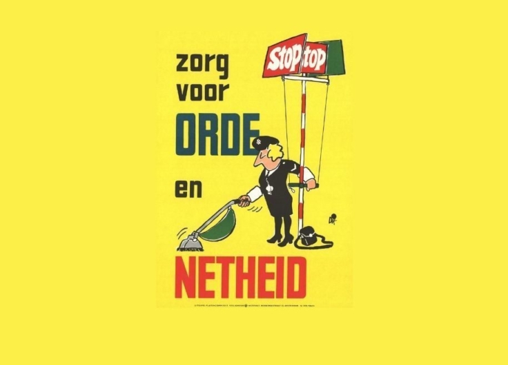 Image affiche orde en netheid c Internationaal Instituut voor Sociale Geschiedenis