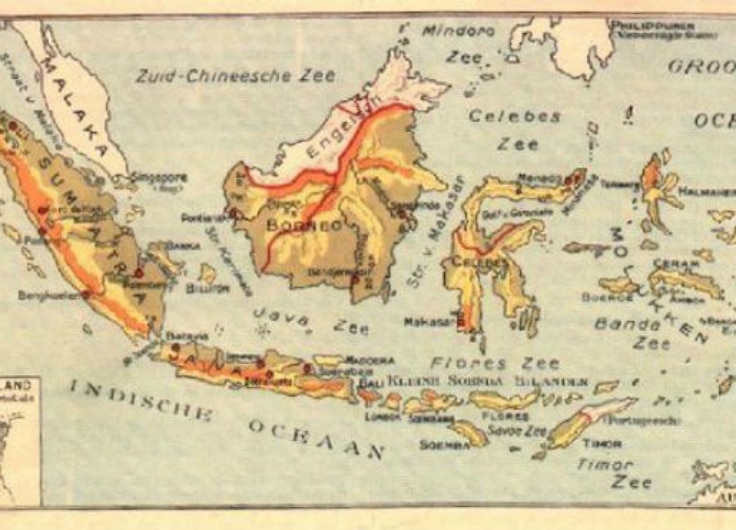 Nederlands-Indië-oude-kaart