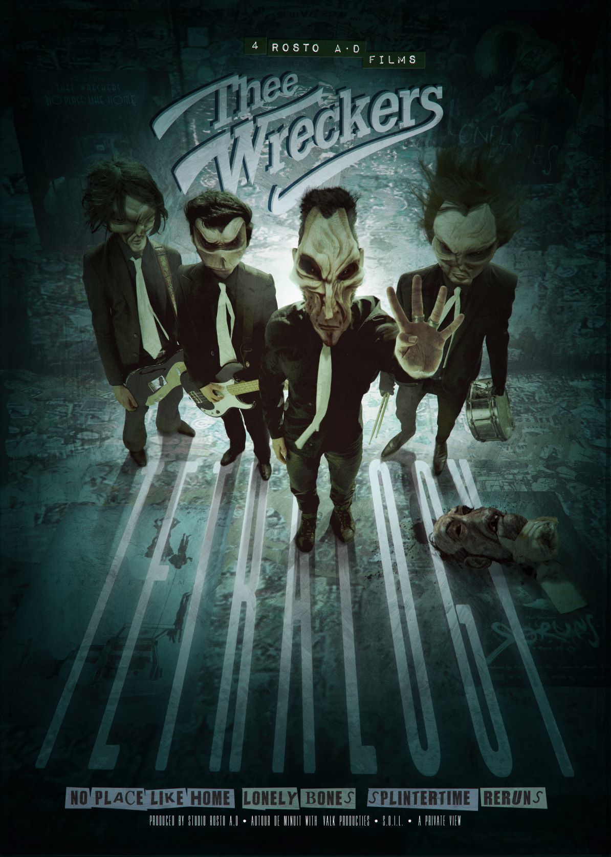 Thee Wreckers poster verkleind