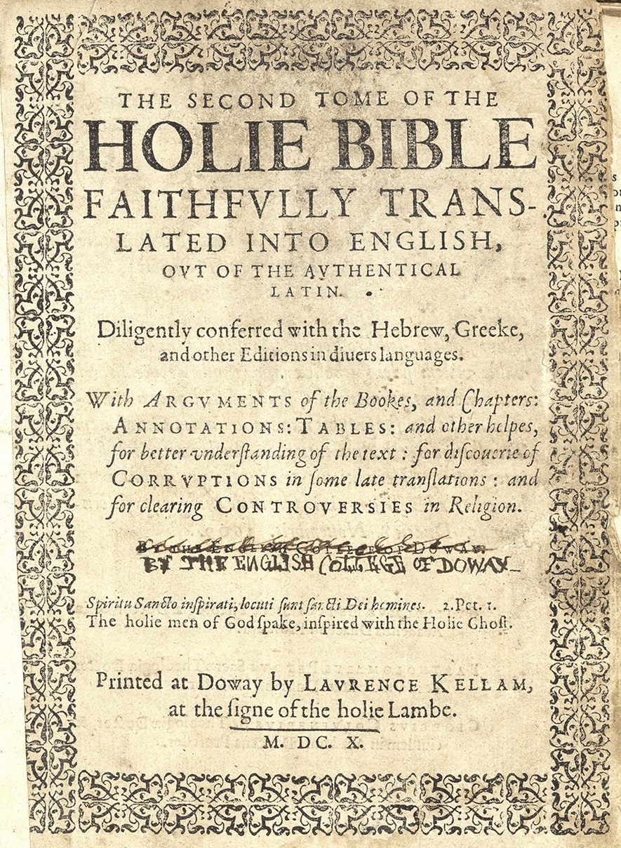 Titelpagina Old Testament