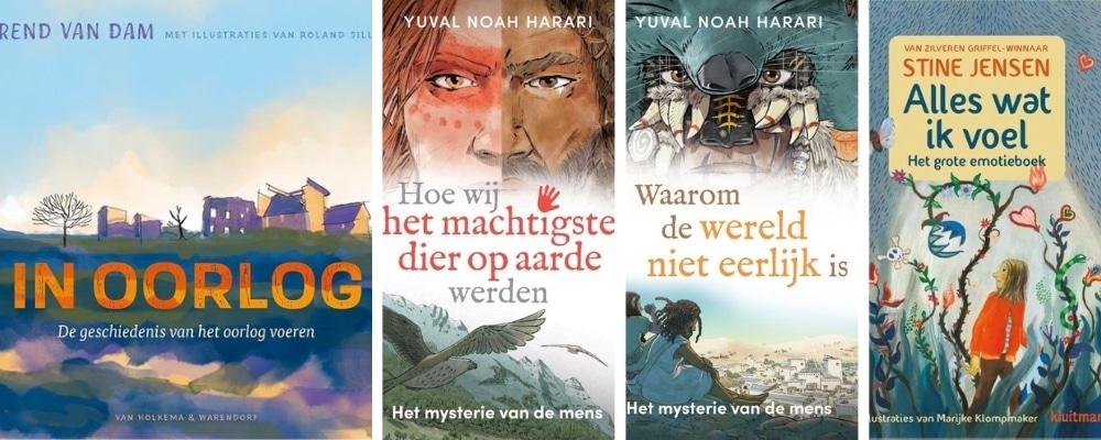 Covers non fictieboeken jeugd